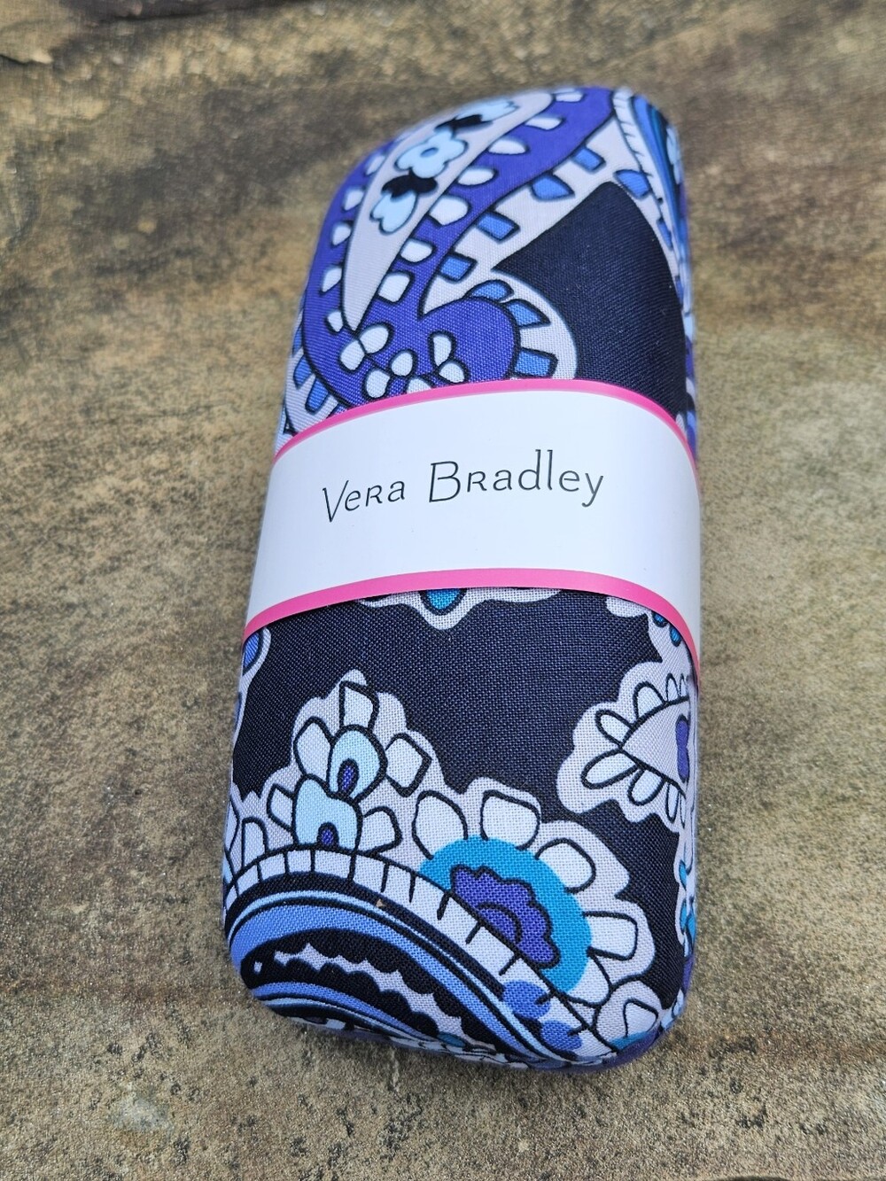 Vera Bradley NWT Deep Night Paisley Eyeglass Case